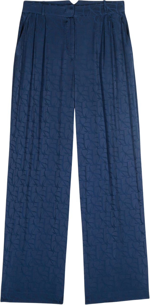 BA&SH Ba&sh Moloy Pantalons Print Moloy Pant Bleunuit 0335 Divers