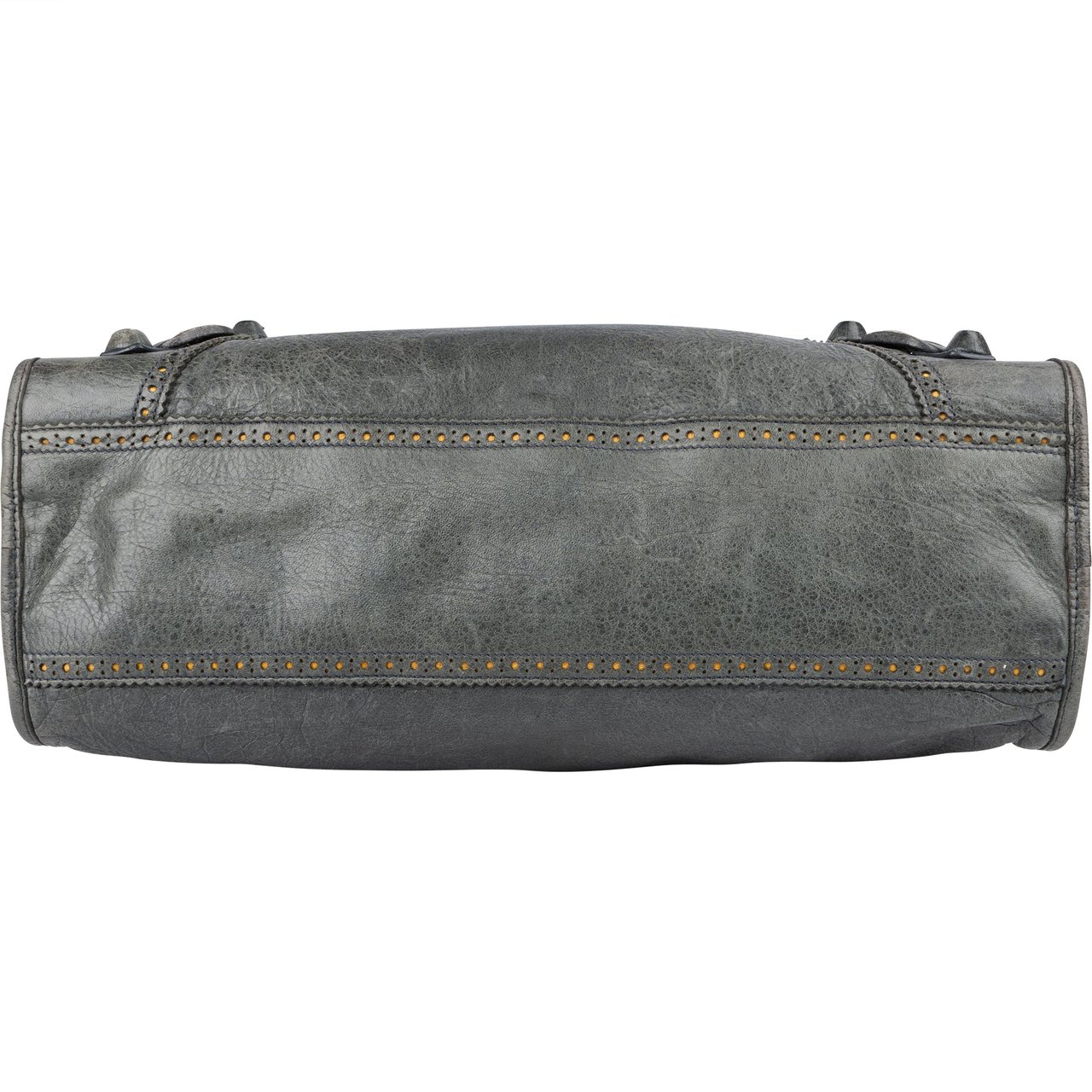 Balenciaga Balenciaga Grey Leather Classic City Handbag Divers