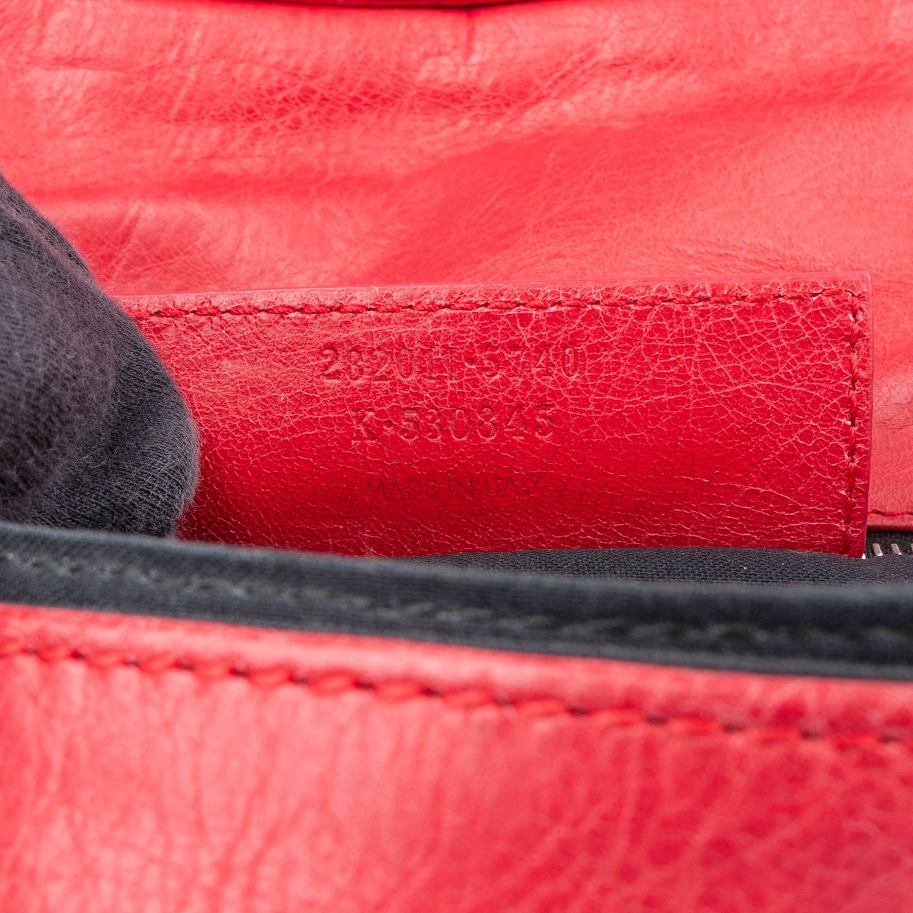 Balenciaga Pink Leather City Clutch Rood