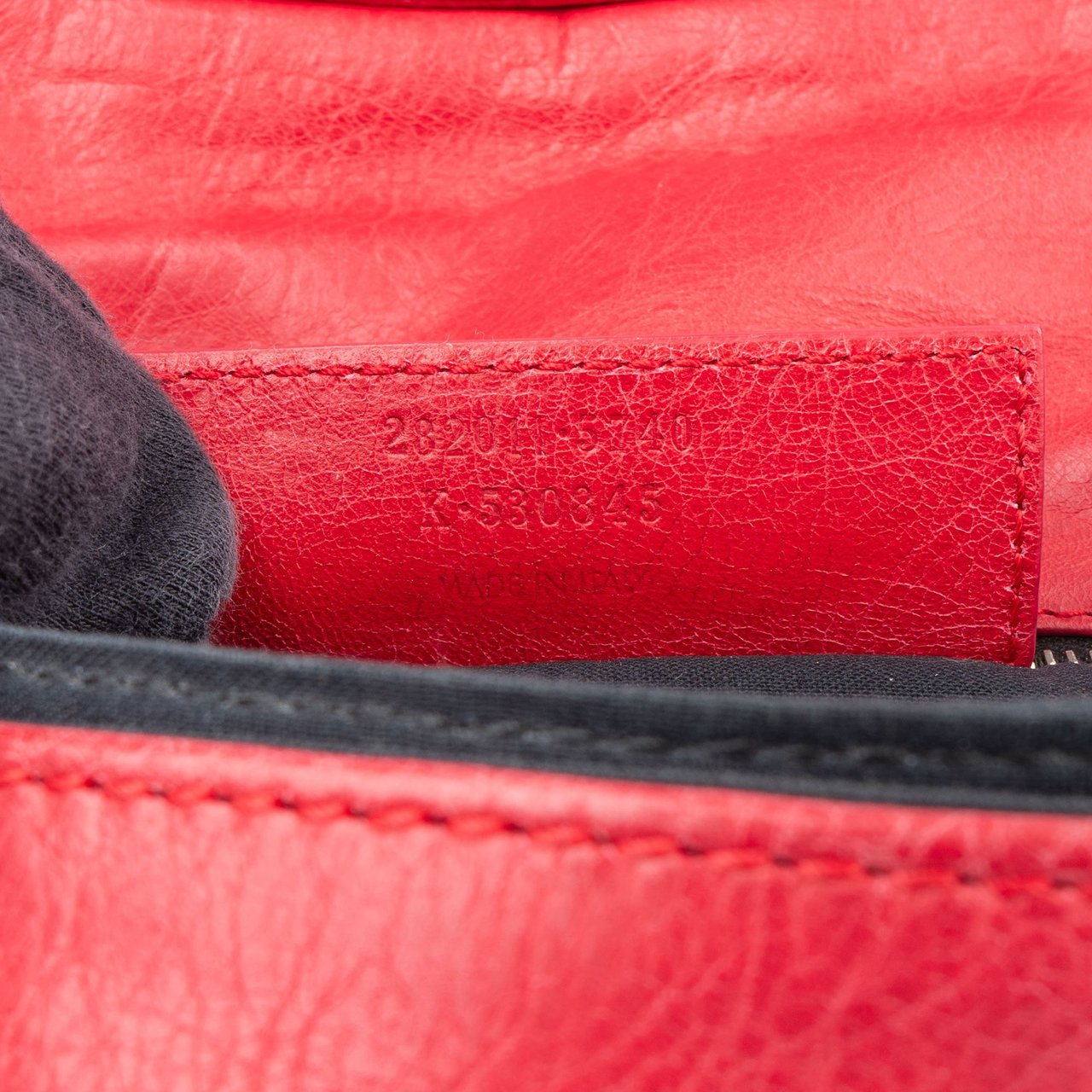 Balenciaga Balenciaga Pink Leather City Clutch Rood