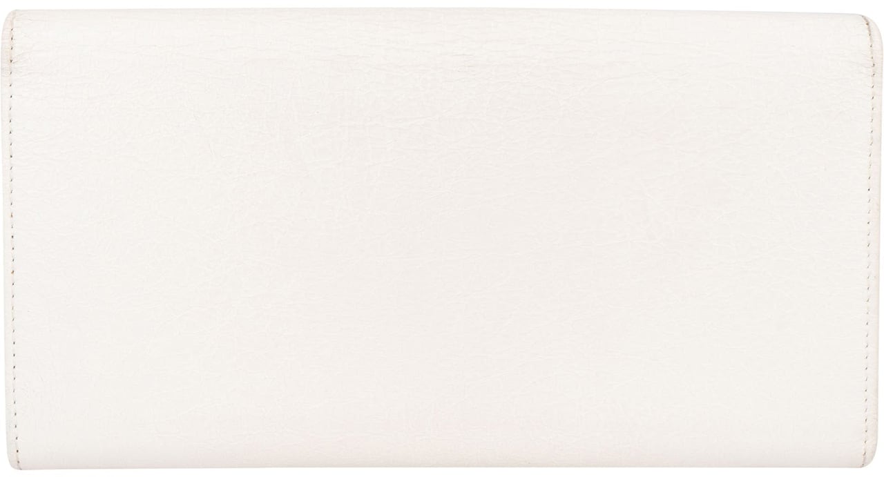 Balenciaga Balenciaga White Leather City Wallet Wit