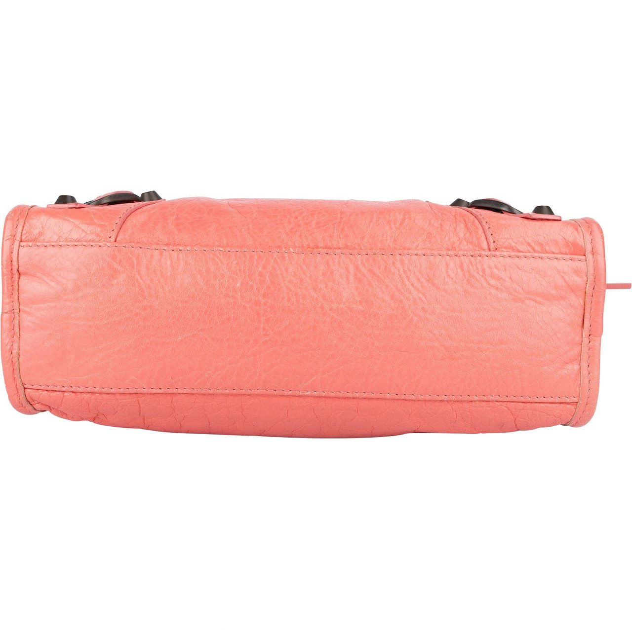 Balenciaga Balenciaga Pink Leather City Handbag Rood