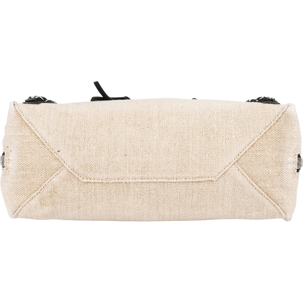 Balenciaga Balenciaga Canvas Mini City Handbag Beige