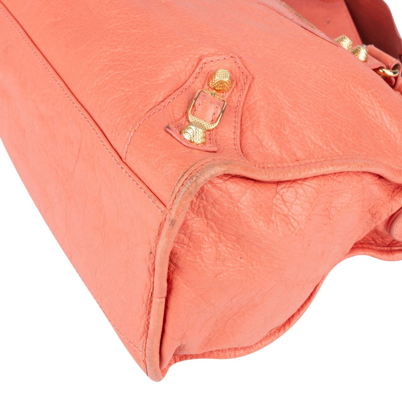 Balenciaga Balenciaga Pink Leather Classic City Handbag Divers