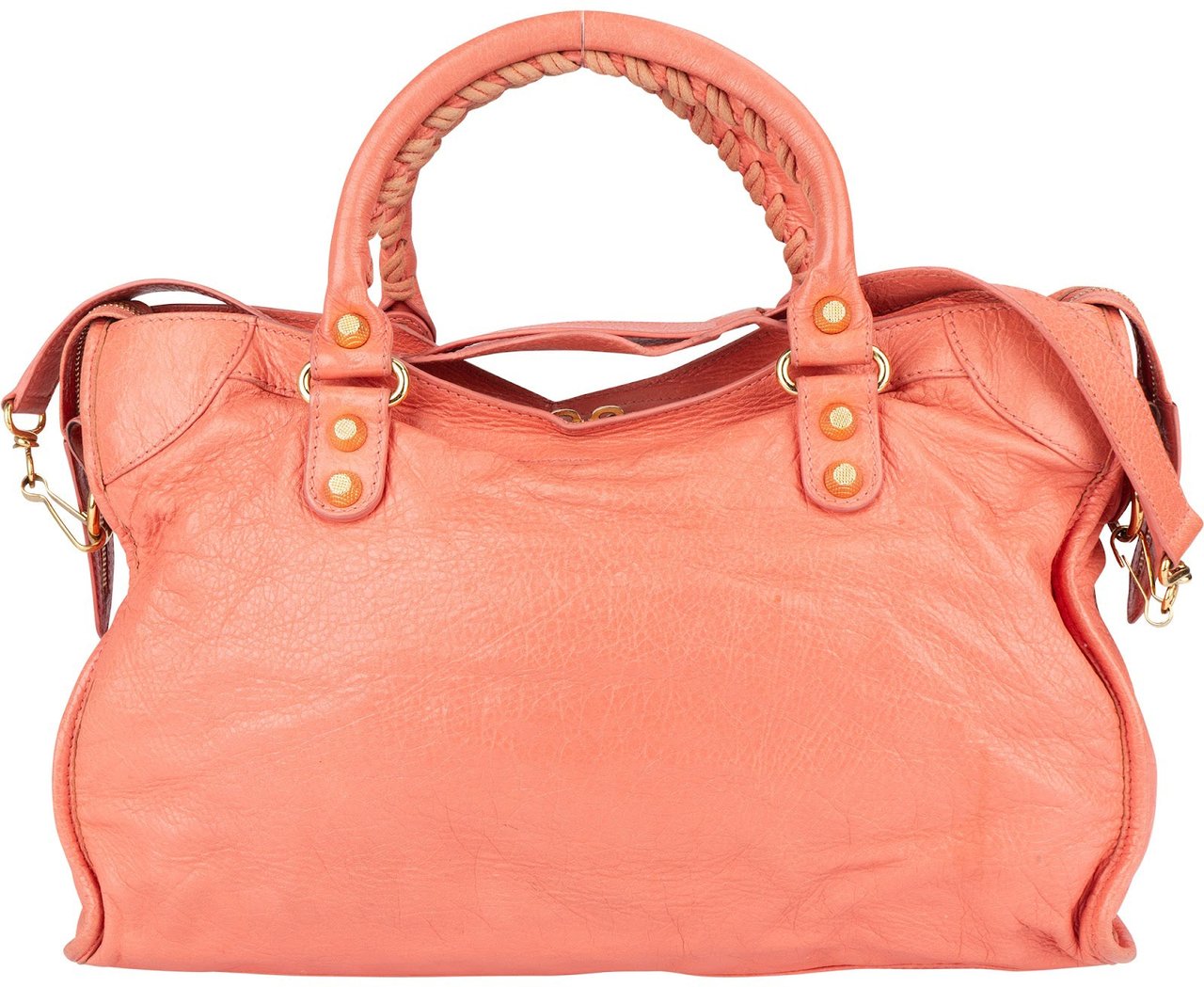 Balenciaga Balenciaga Pink Leather Classic City Handbag Divers
