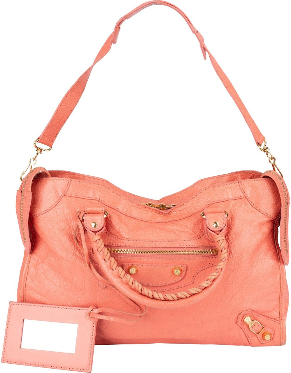 Balenciaga Balenciaga Pink Leather Classic City Handbag Divers