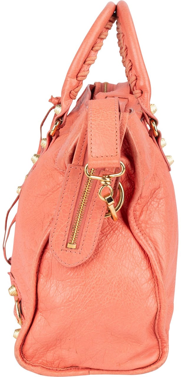 Balenciaga Balenciaga Pink Leather Classic City Handbag Divers