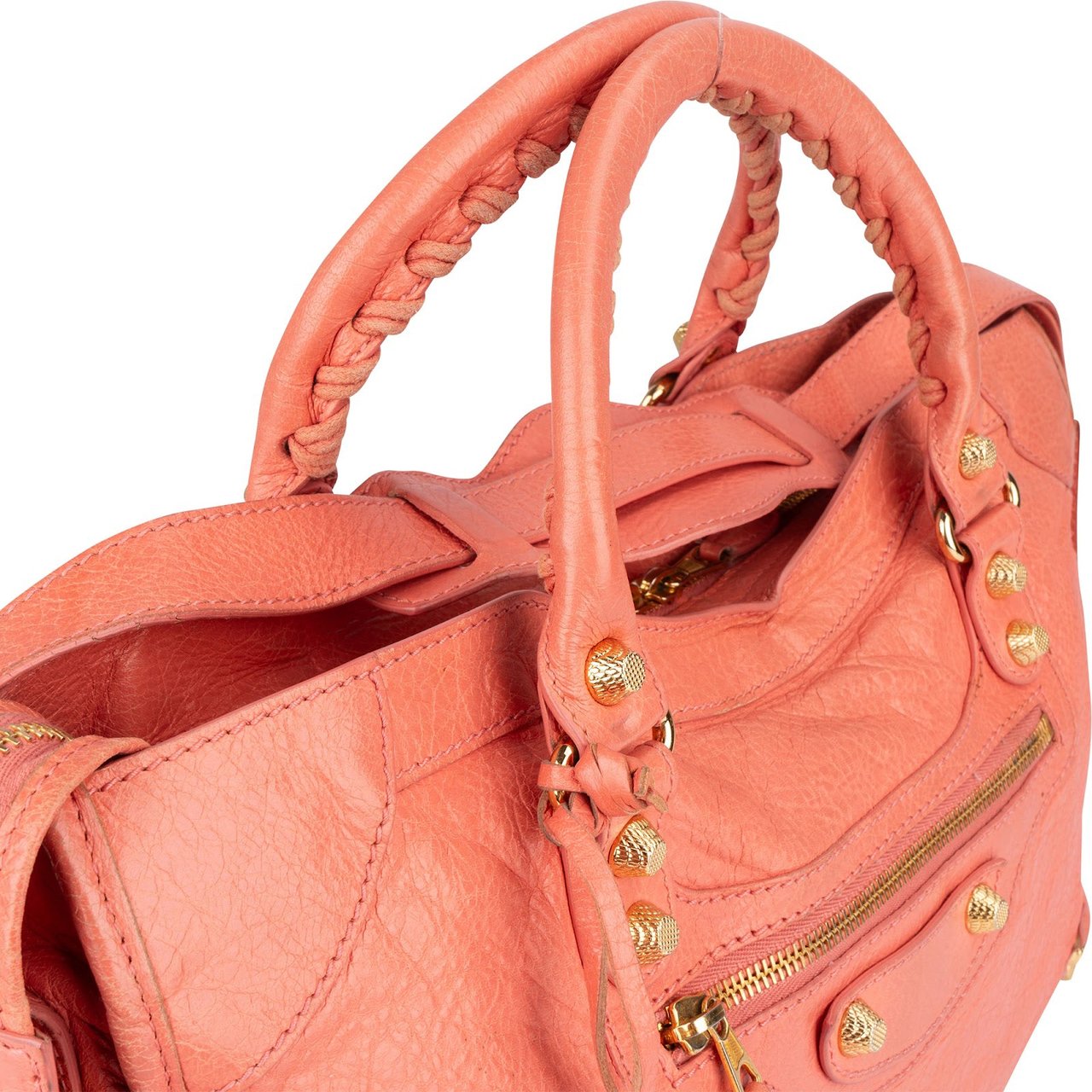 Balenciaga Balenciaga Pink Leather Classic City Handbag Divers