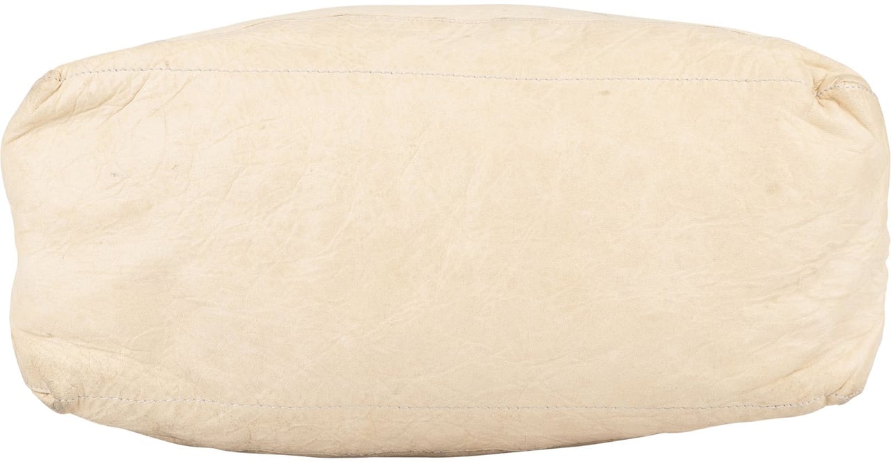 Balenciaga Balenciaga Beige Leather The Day City Hobo Shoulder Bag Divers