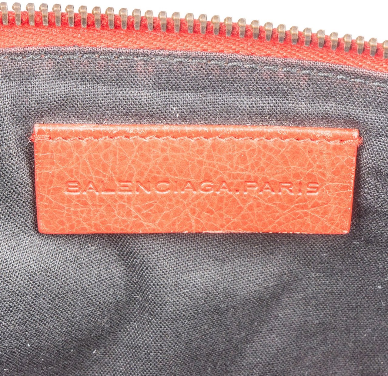 Balenciaga Balenciaga Red Leather Mini City Crossbody Bag Rood