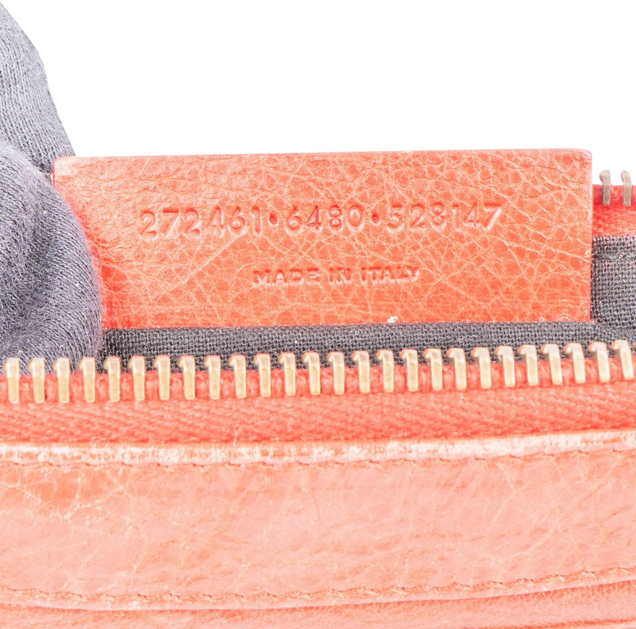 Balenciaga Balenciaga Red Leather Mini City Crossbody Bag Rood