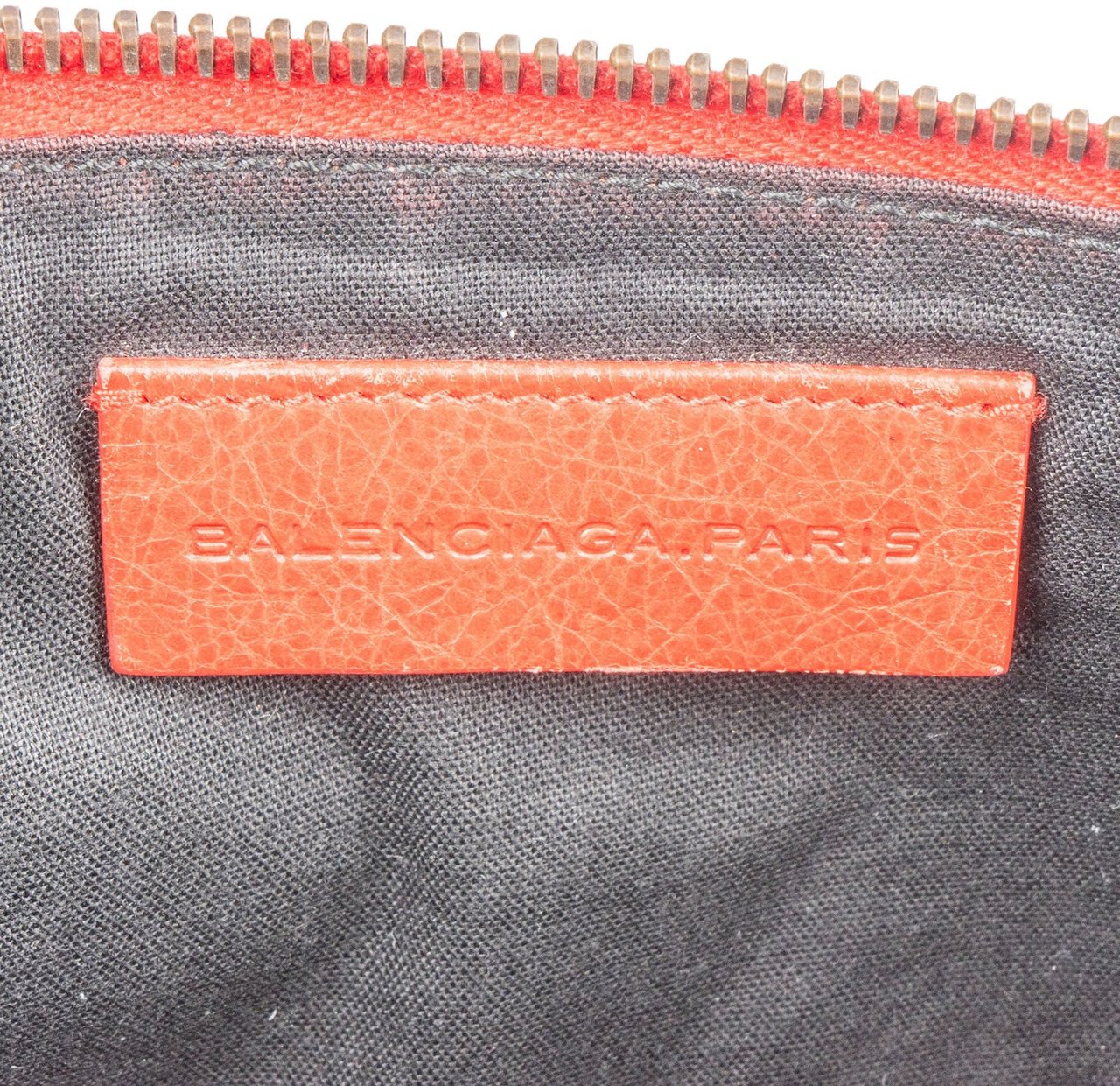 Balenciaga Red Leather Mini City Crossbody Bag Rood