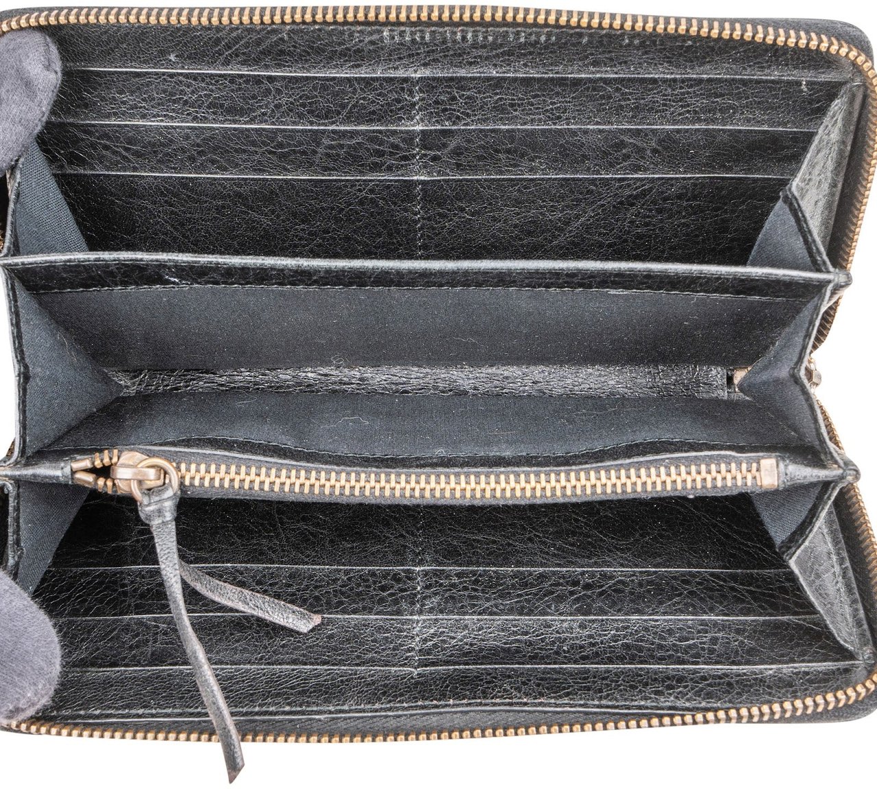 Balenciaga Balenciaga Classic City Continental Zip Around Wallet Zwart