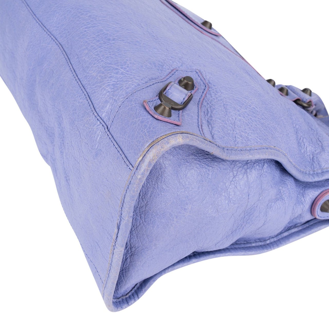 Balenciaga Balenciaga Lilac Leather Classic City Handbag Paars