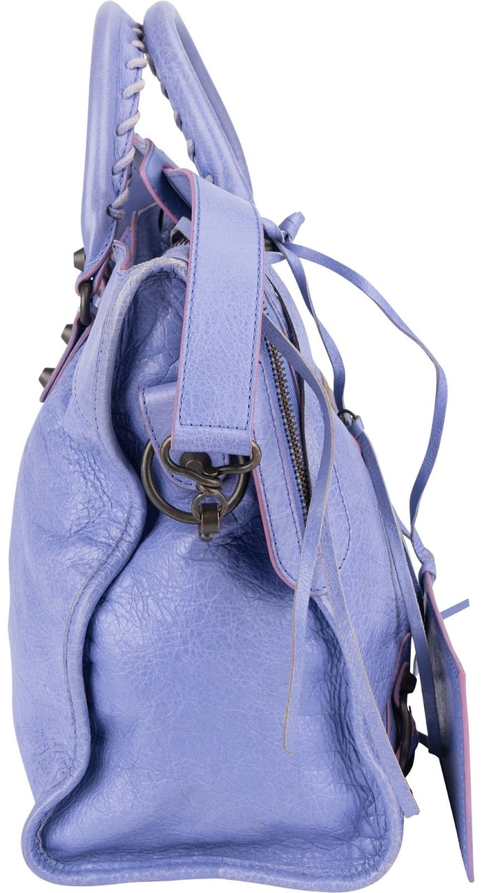 Balenciaga Balenciaga Lilac Leather Classic City Handbag Paars
