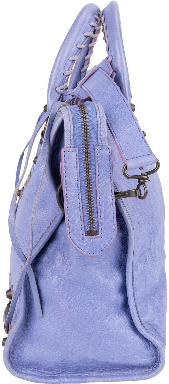 Balenciaga Balenciaga Lilac Leather Classic City Handbag Paars