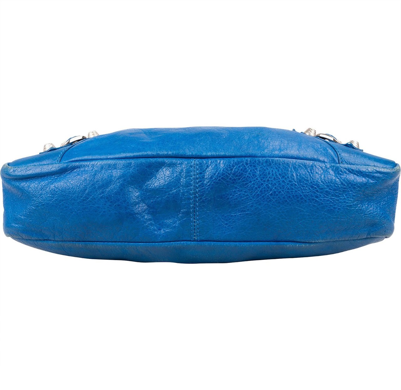 Balenciaga Balenciaga Blue Leather Classic City Handbag Blauw