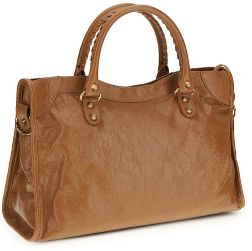 Balenciaga Balenciaga Beige Lamb Ovis Aries Aries Handbag Roze