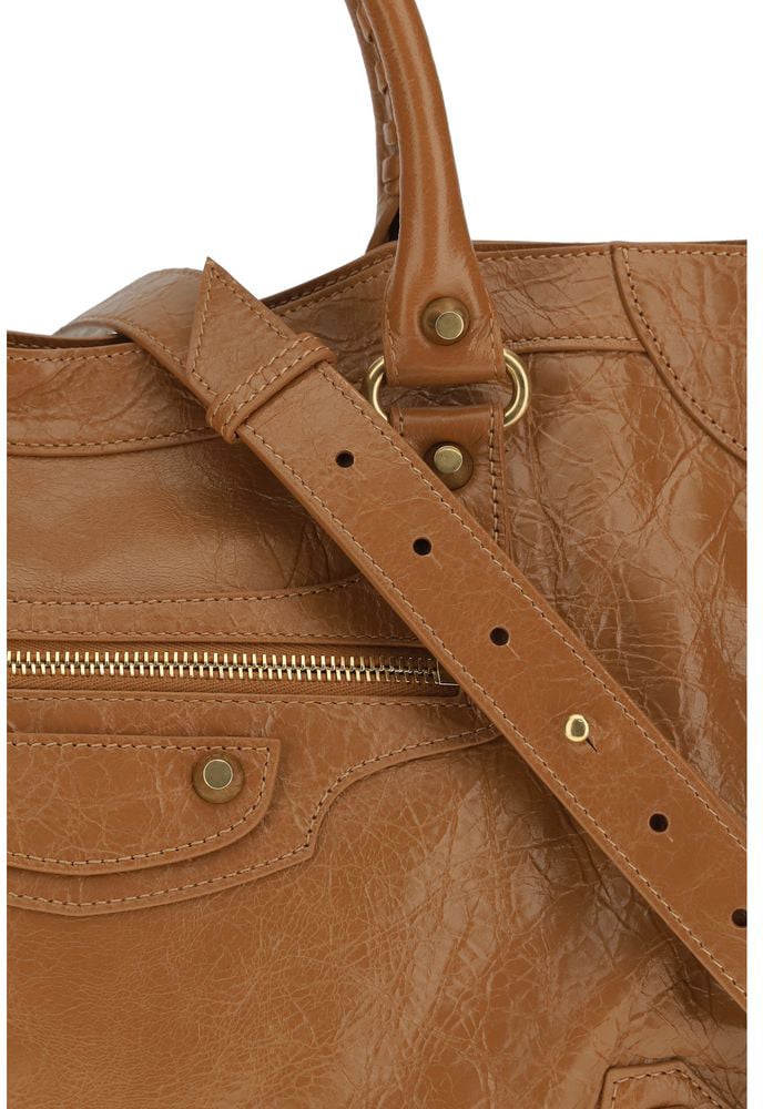 Balenciaga Balenciaga Beige Lamb Ovis Aries Aries Handbag Roze