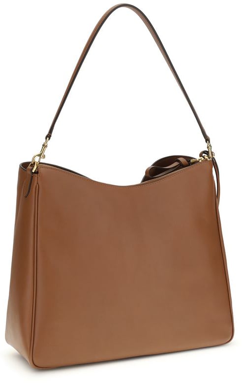 Balenciaga Balenciaga Beige Calf Leather Bos Taurus Shoulder Bag Beige