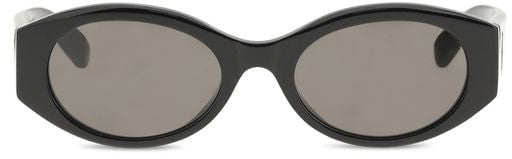 Balenciaga Balenciaga Black Acetate Sunglasses Zwart