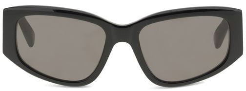 Balenciaga Balenciaga Black Acetate Sunglasses Zwart