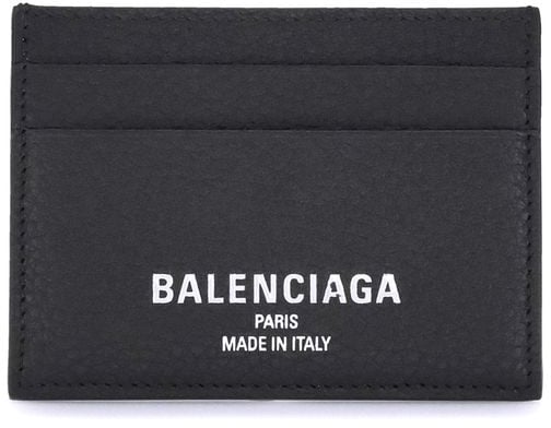 Balenciaga Balenciaga Black Calf Leather Bos Taurus Wallet Zwart