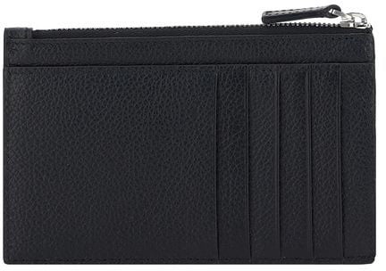 Balenciaga Black Calf Leather Bos Taurus Wallet Zwart