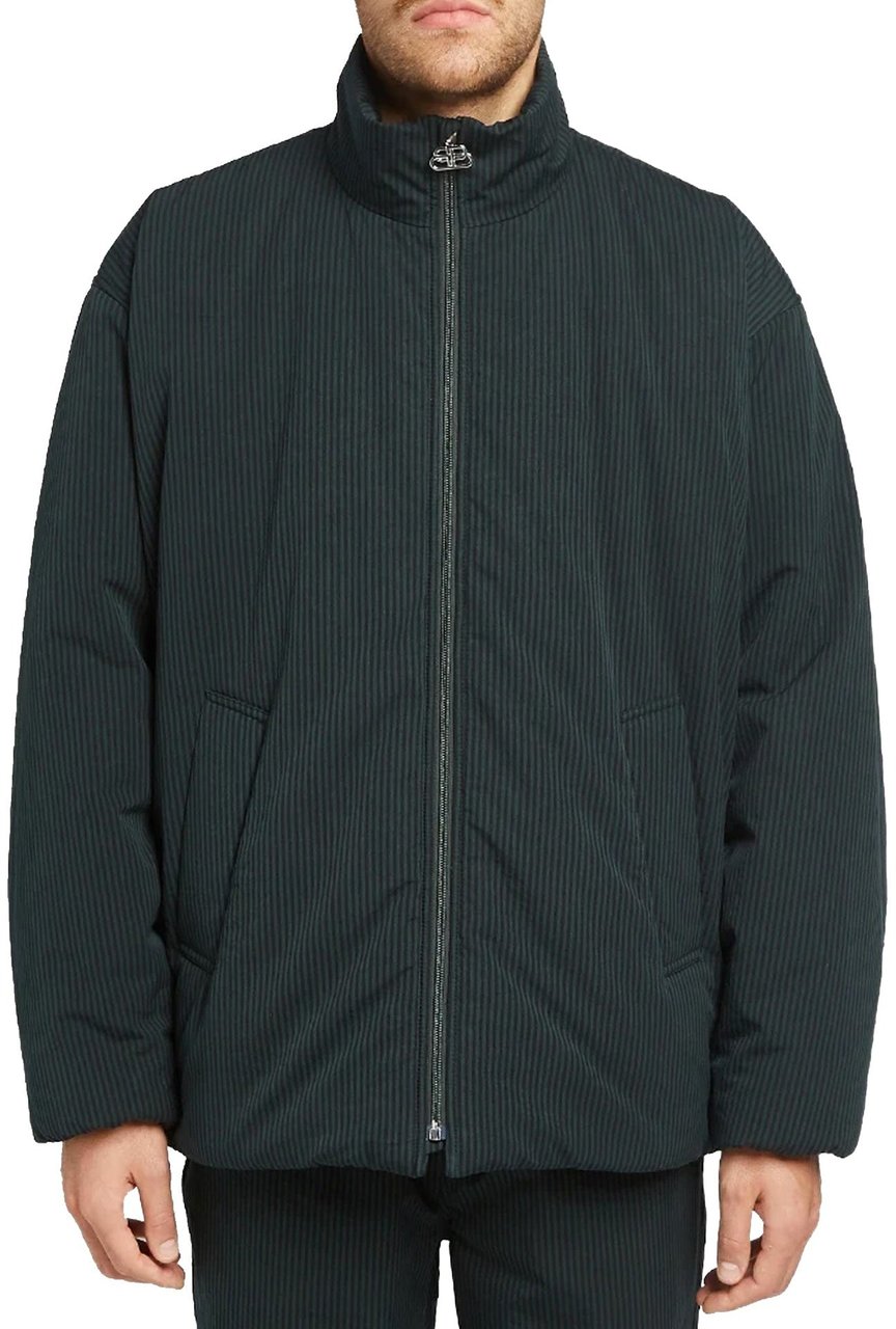 Balenciaga Cantone Logo Jacket Zwart