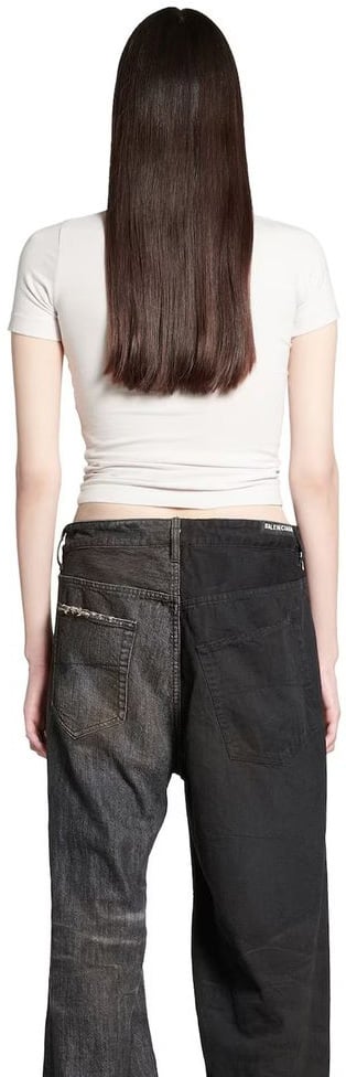 Balenciaga Balenciaga White Cotton T-Shirt Wit
