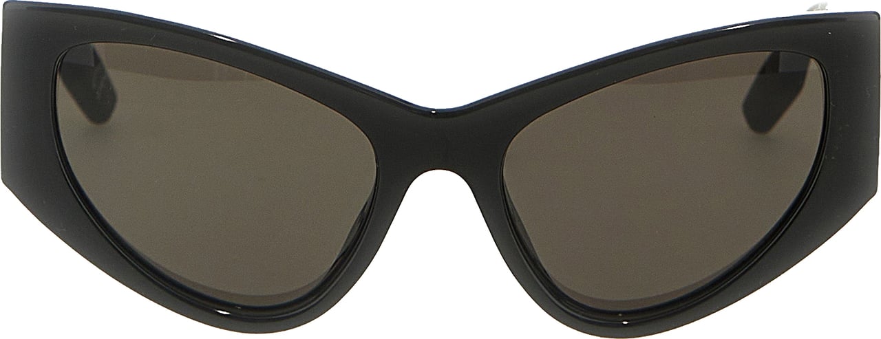 Balenciaga Black Polyamide Sunglasses Zwart