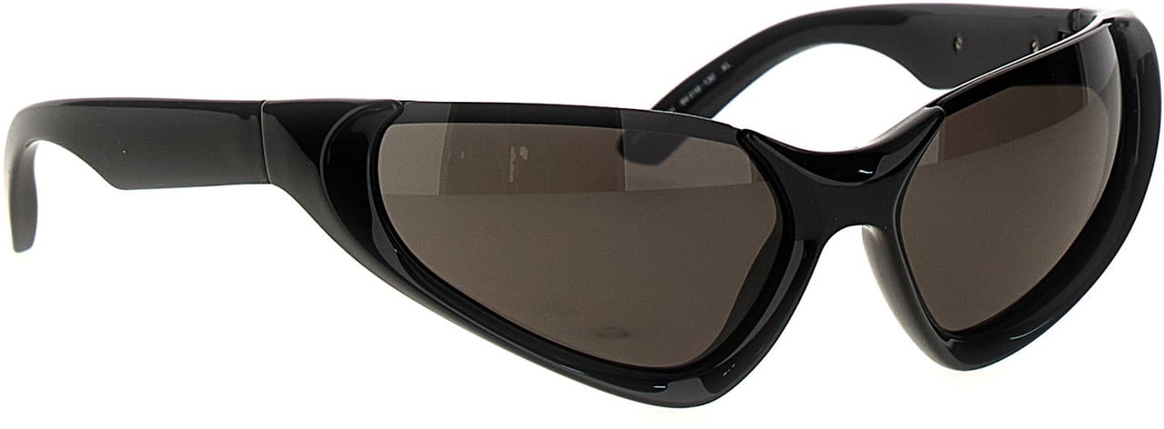 Balenciaga Black Nylon Sunglasses Zwart