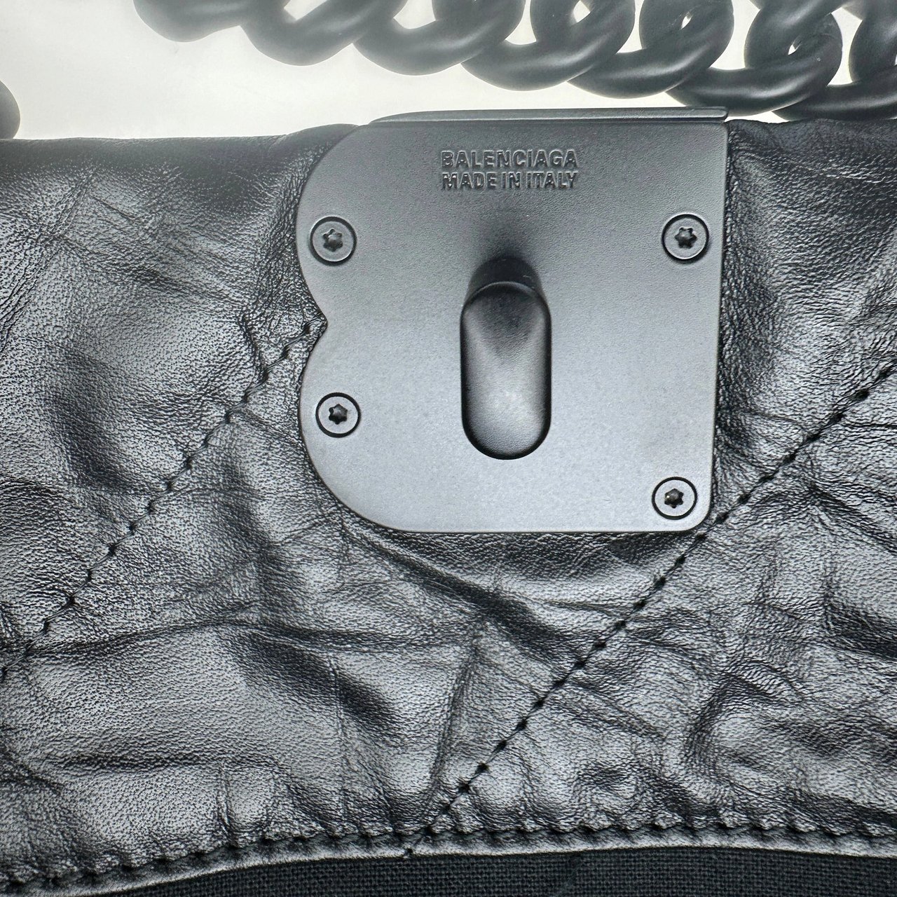 Balenciaga Balenciaga Shopper Crush East-West Large Kalbsleder / neuwertig Divers