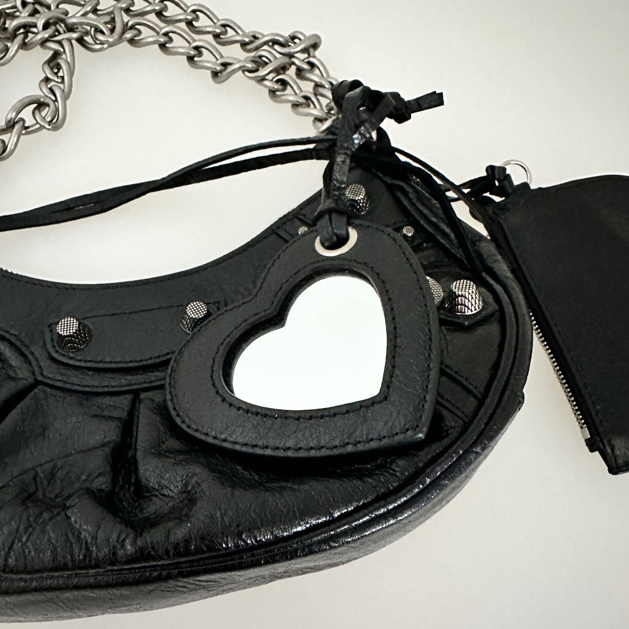 Balenciaga Balenciaga Le Cagole XS Shoulder Bag with Chain / neuwertig Zwart