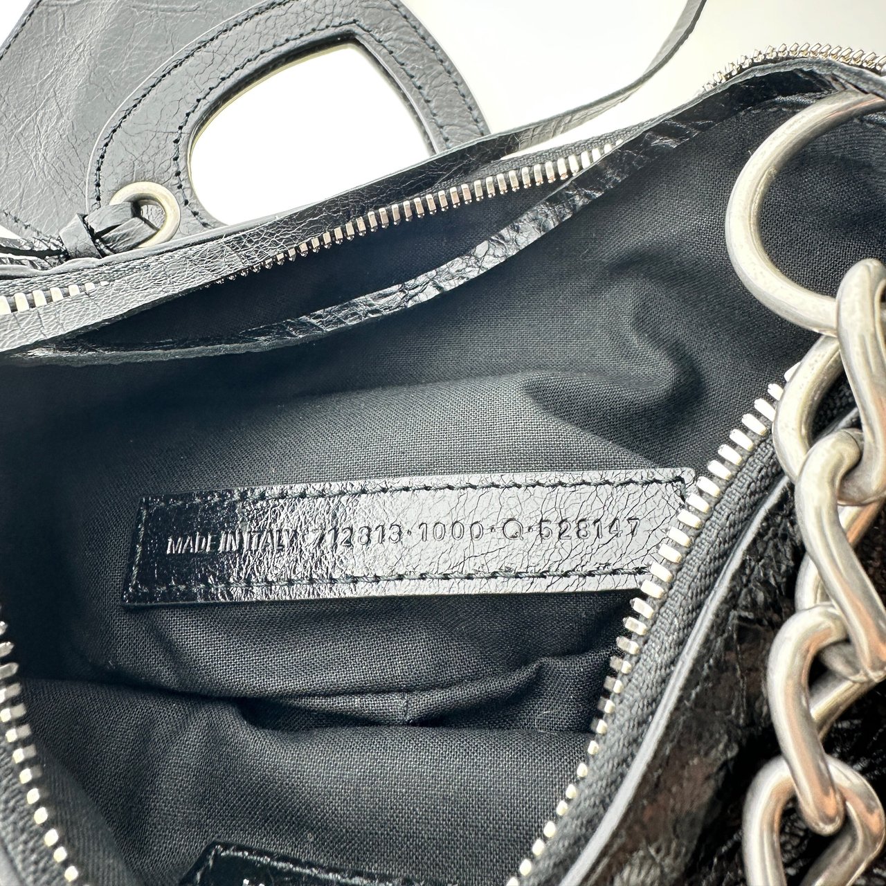 Balenciaga Balenciaga Le Cagole XS Shoulder Bag with Chain / neuwertig Zwart