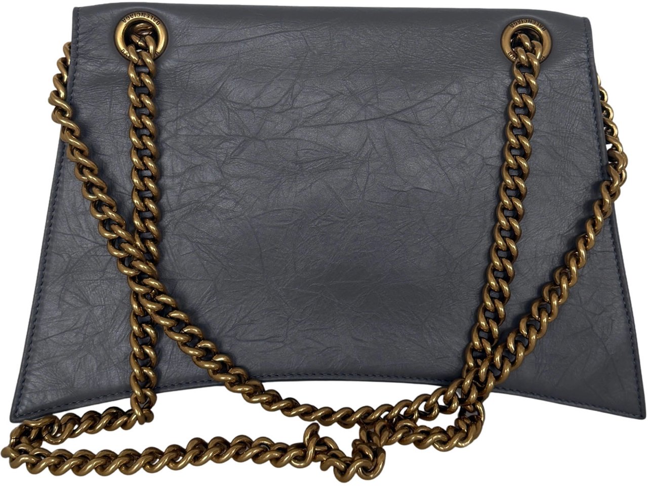 Balenciaga Balenciaga Crush Medium Chain Bag dunkelgrau/ neuwertig Grijs
