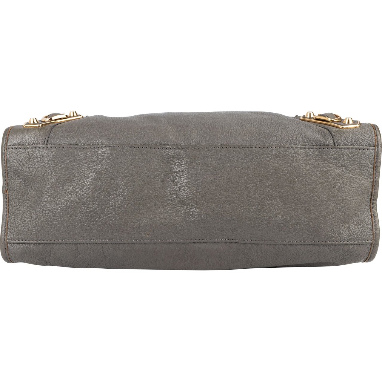 Balenciaga Grey Grained Leather City Handbag Divers