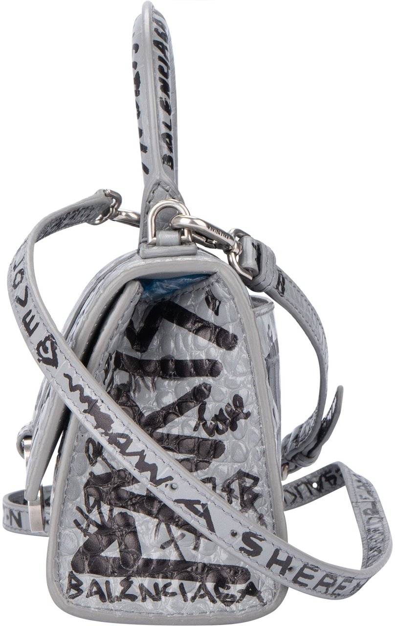 Balenciaga Balenciaga Graffiti Hourglass XS Handbag Divers