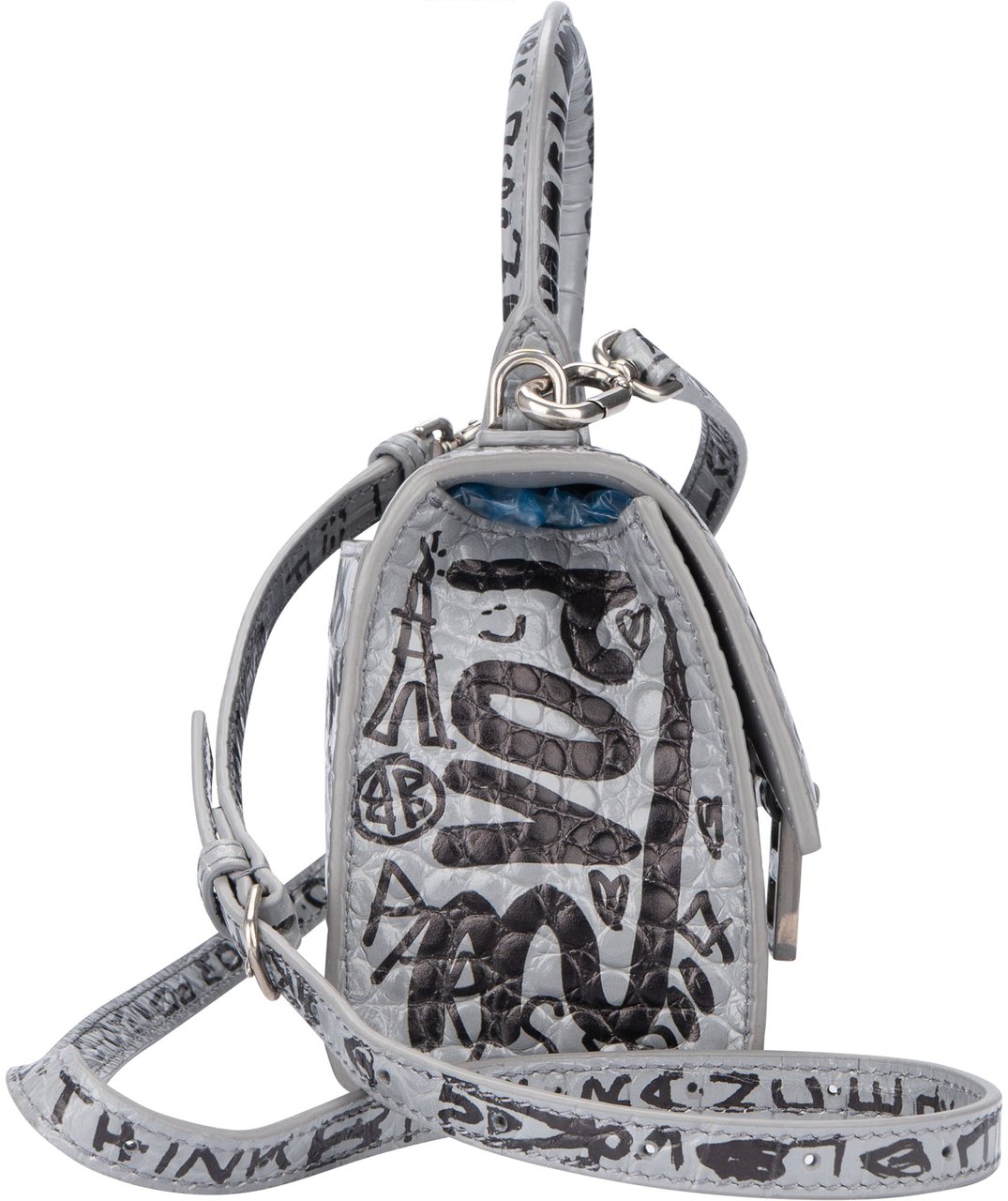 Balenciaga Balenciaga Graffiti Hourglass XS Handbag Divers