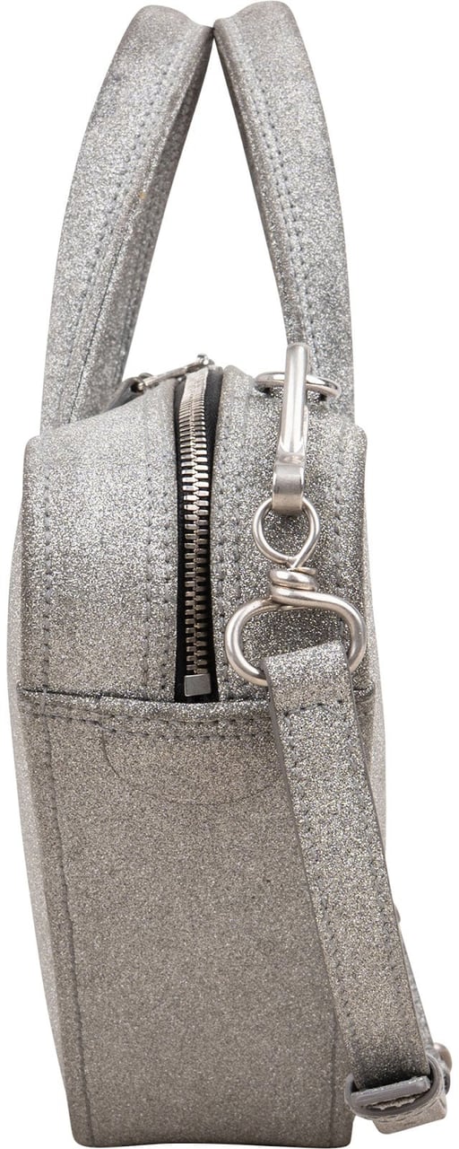 Balenciaga Balenciaga Glitter Triangle Fashion Show Handbag Zilver