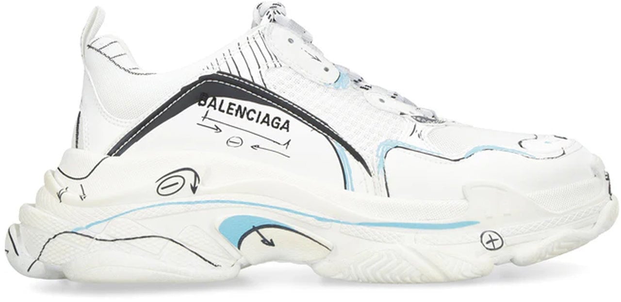 Balenciaga Balenciaga Triple S Sneakers Wit