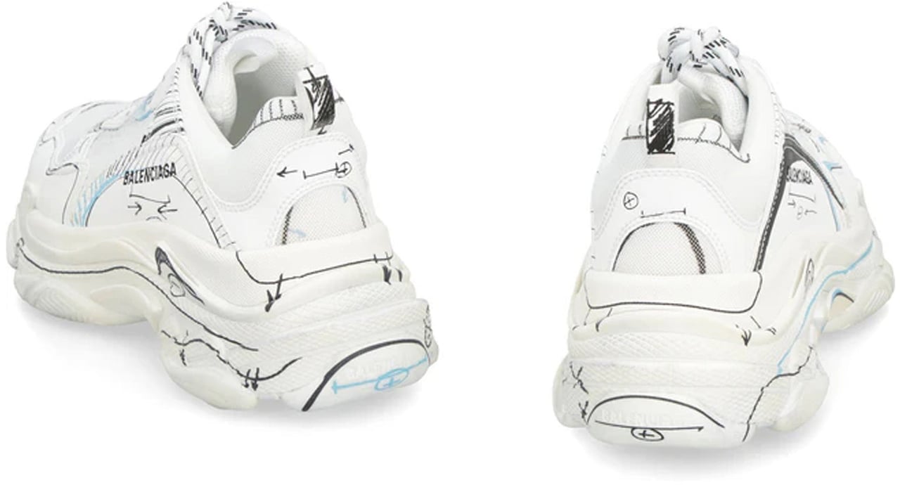 Balenciaga Balenciaga Triple S Sneakers Wit