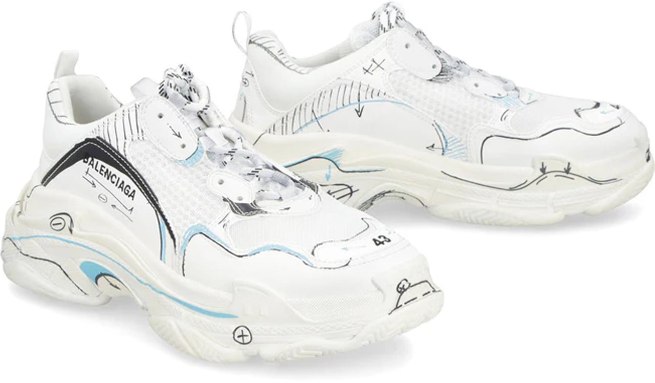 Balenciaga Balenciaga Triple S Sneakers Wit