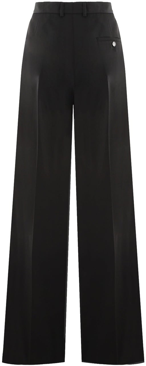 Balenciaga Balenciaga Wool Flared Pants Zwart