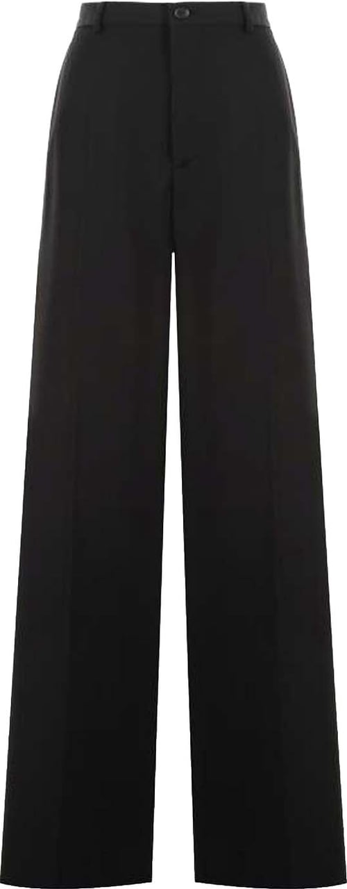Balenciaga Balenciaga Wool Flared Pants Zwart