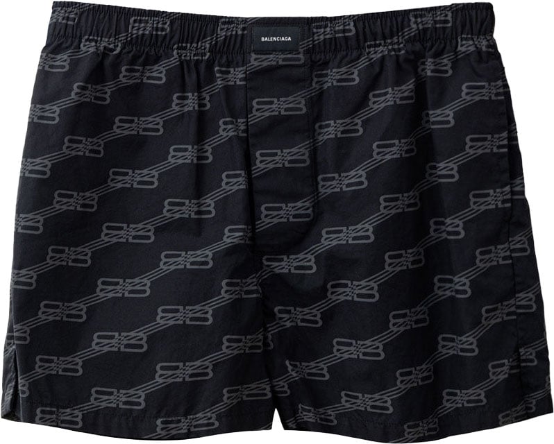Balenciaga Shorts Black Zwart