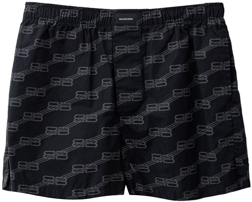 Balenciaga Shorts Black Zwart