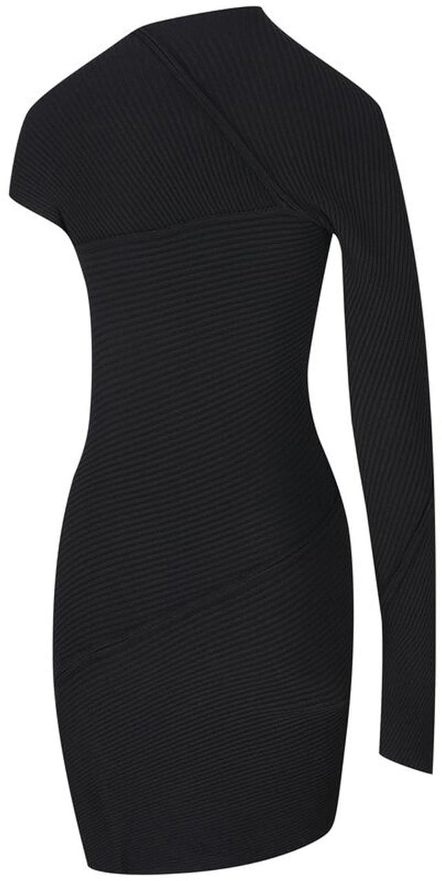 Balenciaga Spiral Mini Dress Divers
