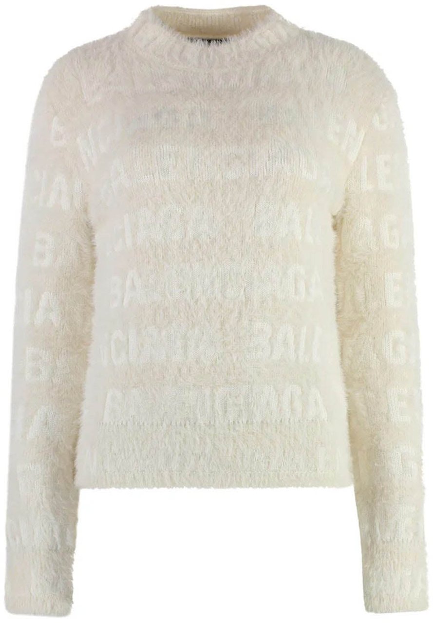 Balenciaga jacquard Logo Sweater Divers