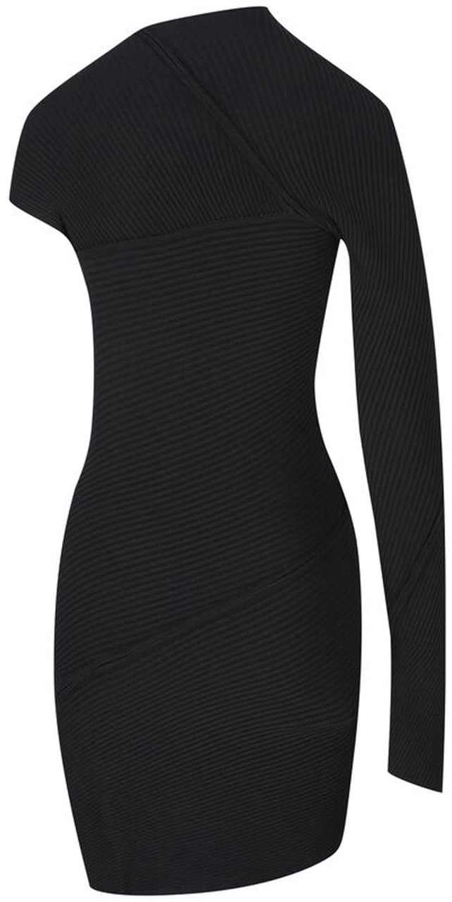 Balenciaga Spiral Mini Dress Divers